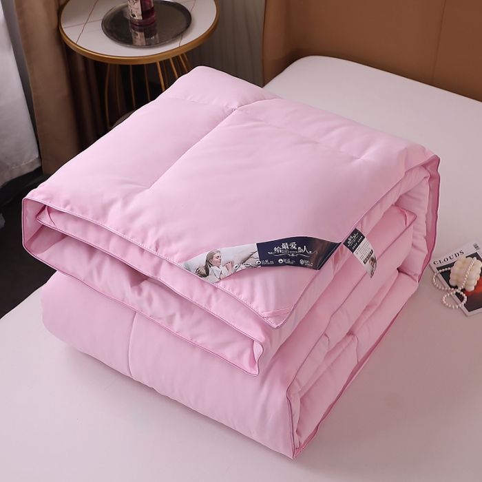 91家纺网 家纺一手货源 找家纺 （总）锦绣家纺2023 直播带货新款斜纹防羽布冬被春秋被羽绒被羽丝棉被