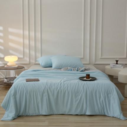 91家纺网 家纺一手货源 找家纺 （总）佳轩家纺 2025新款凉感云母冰淇淋夏被