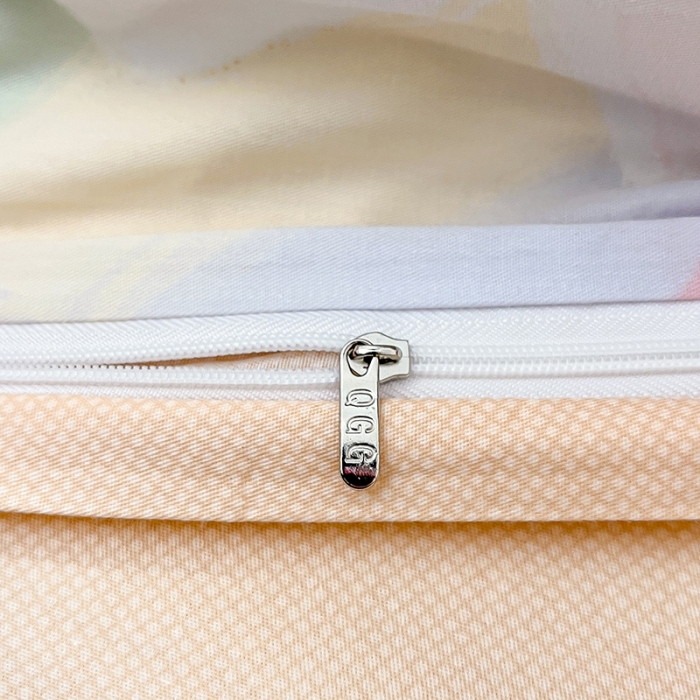 91家纺网 家纺一手货源 找家纺 琪格格 2023新款纯棉13372爆款小清新四件套 彩虹糖