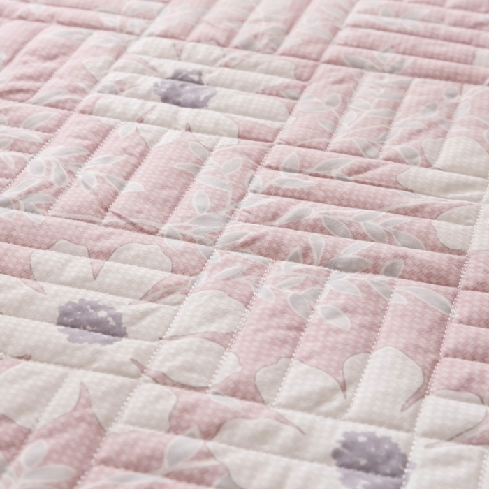 91家纺网 家纺一手货源 找家纺 （总）优乐家纺 2023新款全棉印花绗绣单床笠