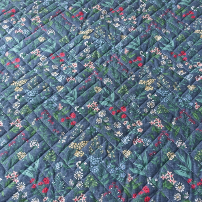 91家纺网 家纺一手货源 找家纺 优乐家纺 2023新款全棉印花绗绣单床笠 向阳花开