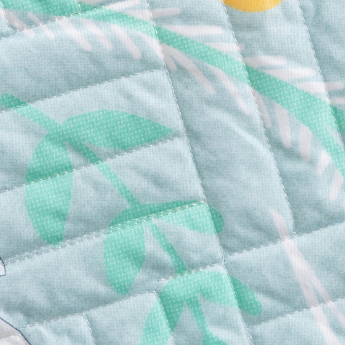 91家纺网 家纺一手货源 找家纺 优乐家纺 2023新款全棉印花绗绣单床笠 嫣然