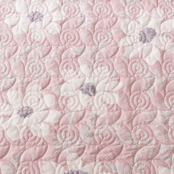 91家纺网 家纺一手货源 找家纺 （总）优乐家纺 2023新款全棉印花绗绣单床盖