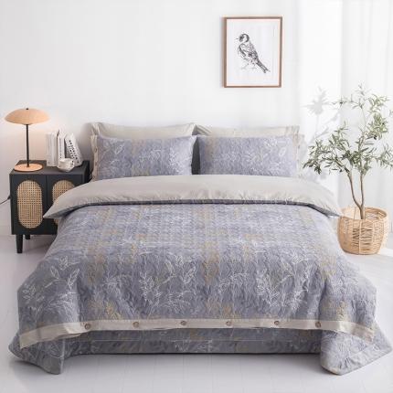 91家纺网 家纺一手货源 找家纺 （总）优乐家纺 2023新款全棉印花绗绣单被套