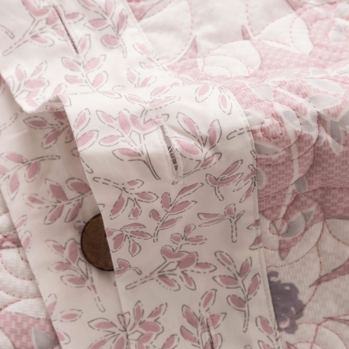 91家纺网 家纺一手货源 找家纺 （总）优乐家纺 2023新款全棉印花绗绣单被套