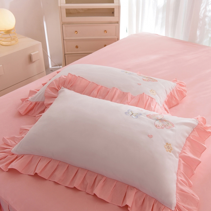 91家纺网 家纺一手货源 找家纺 （总）欧冠家纺 2023新款云锦棉春卉系列四件套