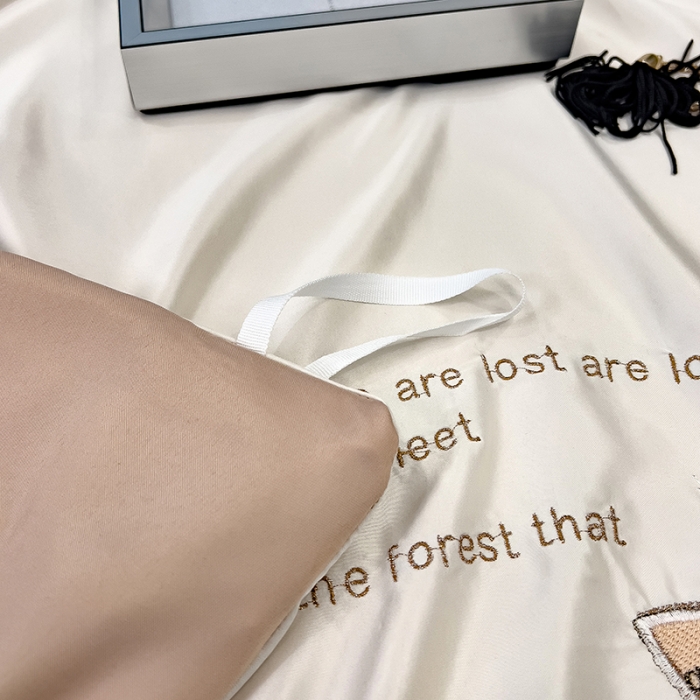 91家纺网 家纺一手货源 找家纺 （总）欧冠家纺 2023新款水洗真丝莱娅系列四件套