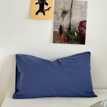 91家纺网 家纺一手货源 找家纺 （总）六巷胡同 2023新款纯色水洗棉单品枕套