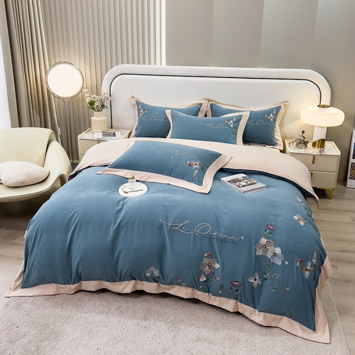 91家纺网 家纺一手货源 找家纺 （总）欧冠家纺 2023新款锦棉盛夏光年系列四件套