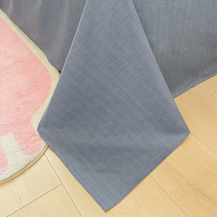 91家纺网 家纺一手货源 找家纺 蓝邻 2023新款全棉印花花卉系列四件套 爱丽丝