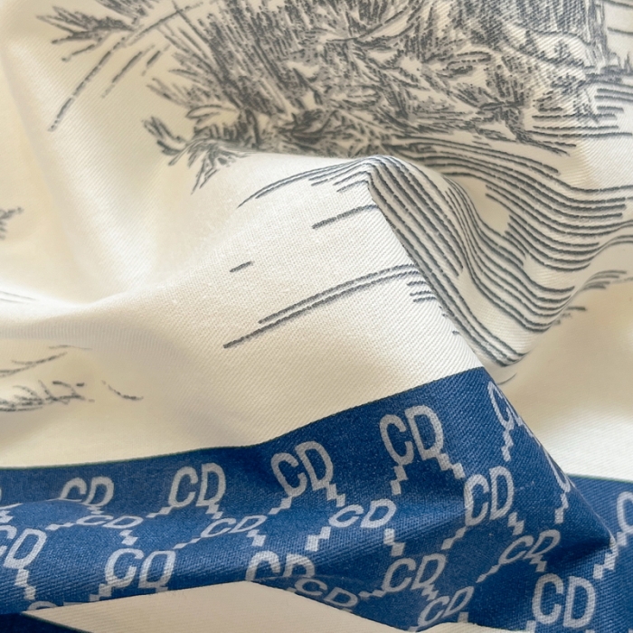 91家纺网 家纺一手货源 找家纺 蓝邻 2023新款全棉印花花卉系列四件套 爱丽丝