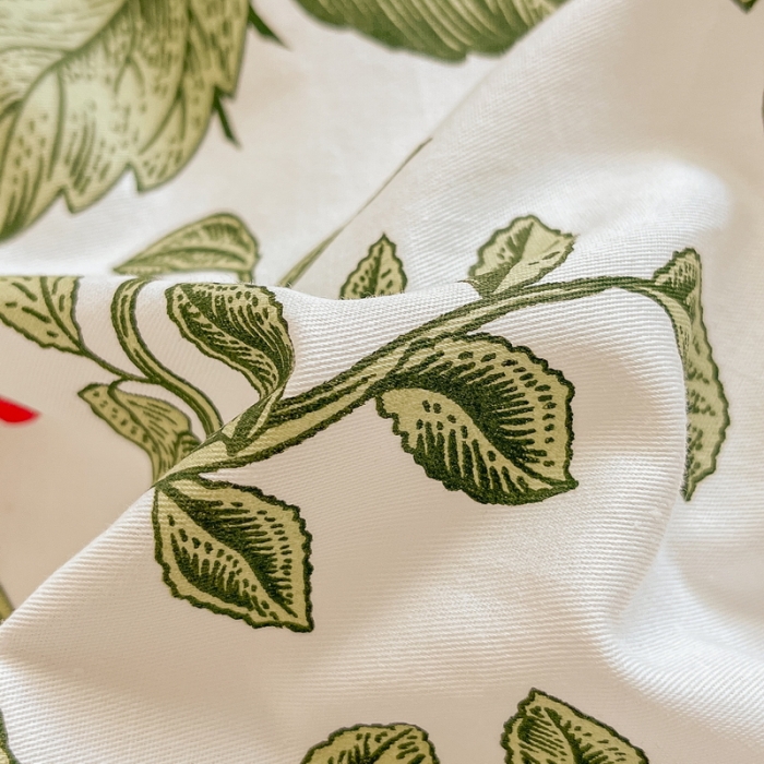 91家纺网 家纺一手货源 找家纺 蓝邻 2023新款全棉印花花卉系列四件套 浅香