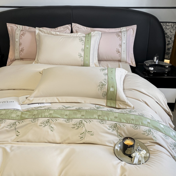 91家纺网 家纺一手货源 找家纺 （总）欧冠家纺 2023新款锦绣棉爱莎系列四件套