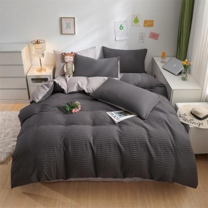 91家纺网 家纺一手货源 找家纺 （总）沐晴家纺 2023新款泡泡纱四件套