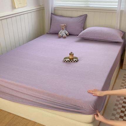 91家纺网 家纺一手货源 找家纺 （总）帅露 2023新款碳素小磨毛单品床笠