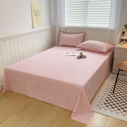 91家纺网 家纺一手货源 找家纺 （总）帅露 2023新款碳素小磨毛单品床单