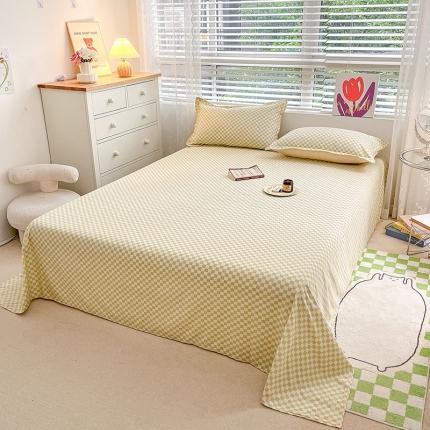 91家纺网 家纺一手货源 找家纺 （总）帅露 2023新款碳素小磨毛单品床单