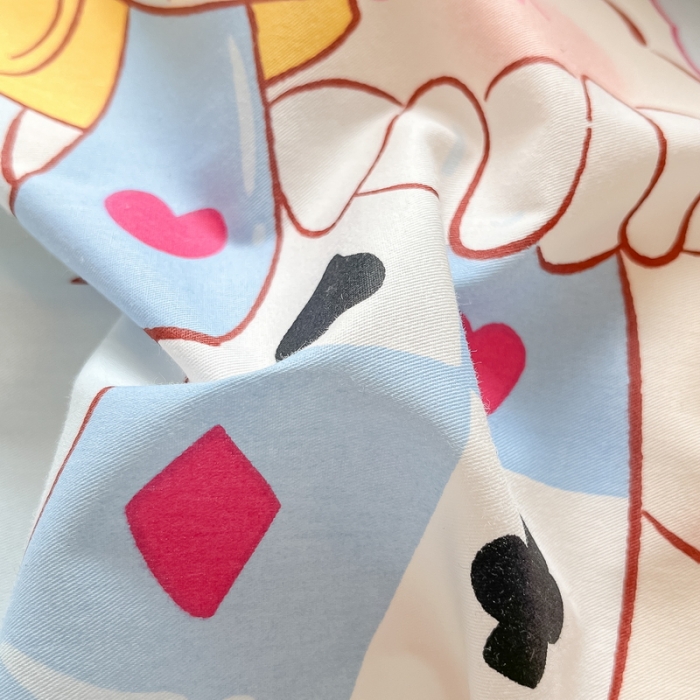 91家纺网 家纺一手货源 找家纺 蓝邻 2023新款全棉印花小清新系列四件套 佰利滋