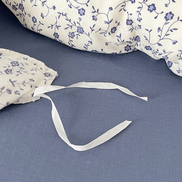 91家纺网 家纺一手货源 找家纺 千朵 2023新款双层纱四件套 青花瓷