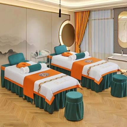 91家纺网 家纺一手货源 找家纺 （总）不打烊家纺 2025新款字母款+绚丽多姿荷兰尼美容床罩