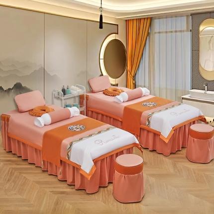 91家纺网 家纺一手货源 找家纺 （总）不打烊家纺 2025新款字母款+绚丽多姿荷兰尼美容床罩