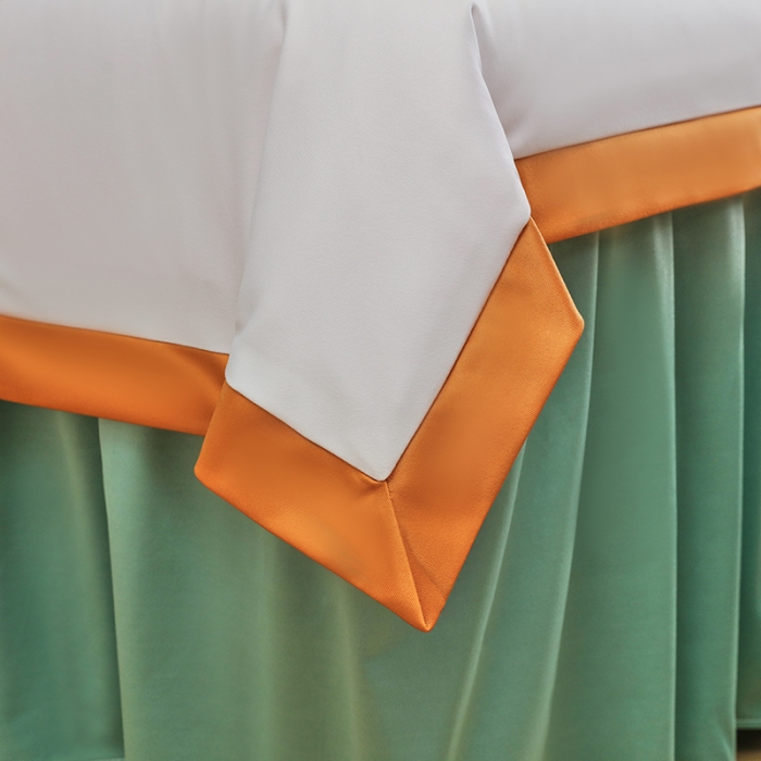 91家纺网 家纺一手货源 找家纺 （总）不打烊家纺 2025新款字母款+绚丽多姿荷兰尼美容床罩