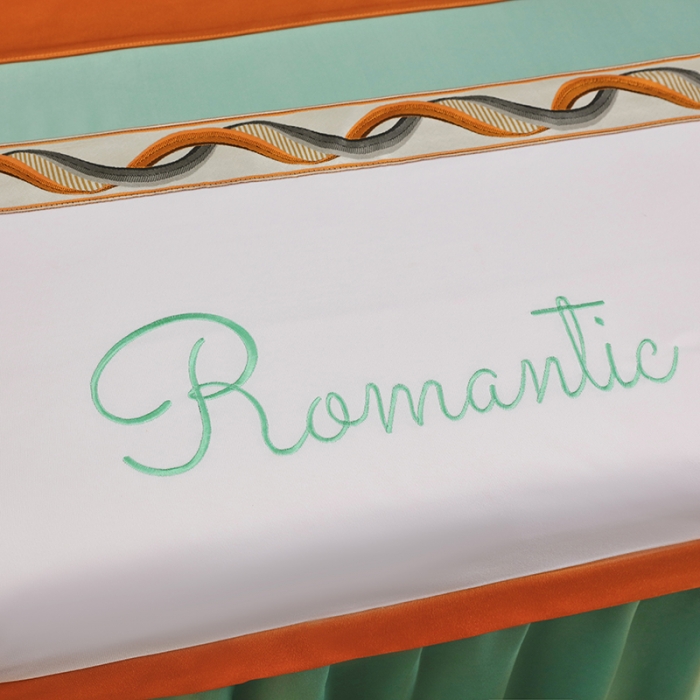 91家纺网 家纺一手货源 找家纺 （总）不打烊家纺 2025新款字母款+绚丽多姿荷兰尼美容床罩