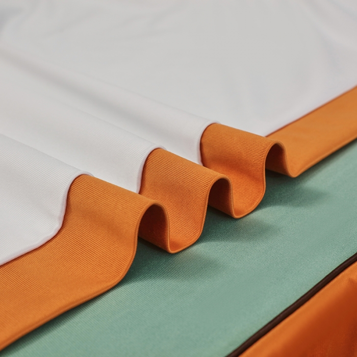 91家纺网 家纺一手货源 找家纺 不打烊家纺 2025新款字母款+绚丽多姿荷兰尼美容床罩 字母款+绚丽多姿-浅绿色加白