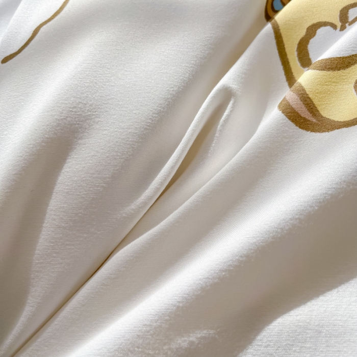 91家纺网 家纺一手货源 找家纺 花伞家居 2024直播网销斜纹加厚磨毛印花植物羊绒四件套 摩托汪