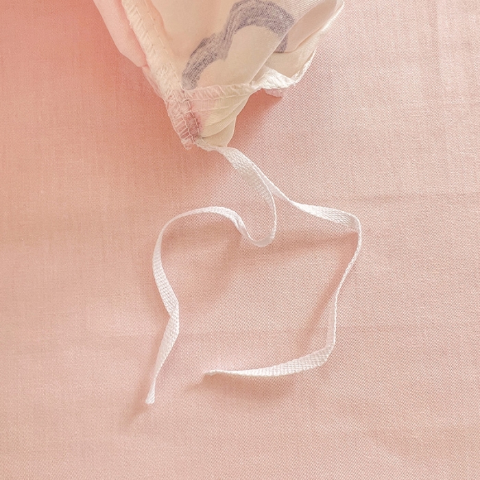 91家纺网 家纺一手货源 找家纺 盛馨 2023新款ins北欧风高支高密全棉喷气小清新纯棉四件套粉色花海