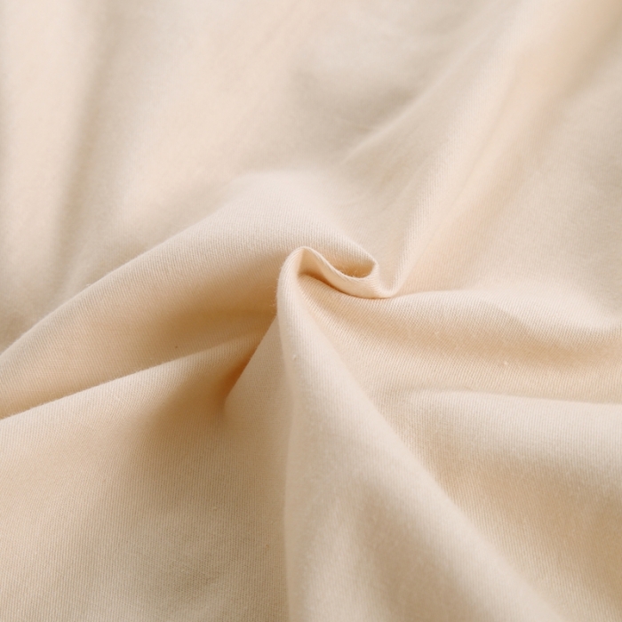 91家纺网 家纺一手货源 找家纺 琉宿家纺 2023新款13372全棉双拼床裙 米黄