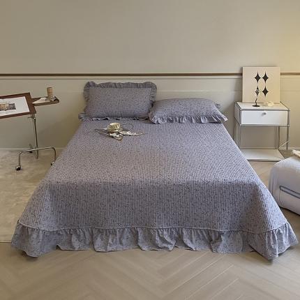 上喜 热卖双面全棉水洗韩系小碎花床盖 繁花似锦