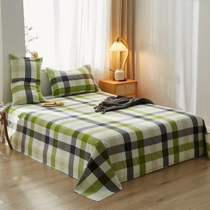 91家纺网 家纺一手货源 找家纺 （总）暖阳 2023新款全棉水洗棉单床单