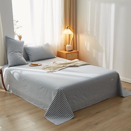 91家纺网 家纺一手货源 找家纺 （总）暖阳 2023新款全棉水洗棉单床单