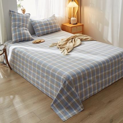 91家纺网 家纺一手货源 找家纺 （总）暖阳 2023新款全棉水洗棉单床单