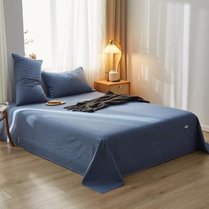 91家纺网 家纺一手货源 找家纺 （总）暖阳 2023新款全棉水洗棉单床单