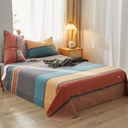 91家纺网 家纺一手货源 找家纺 （总）暖阳 2023新款全棉水洗棉单床单