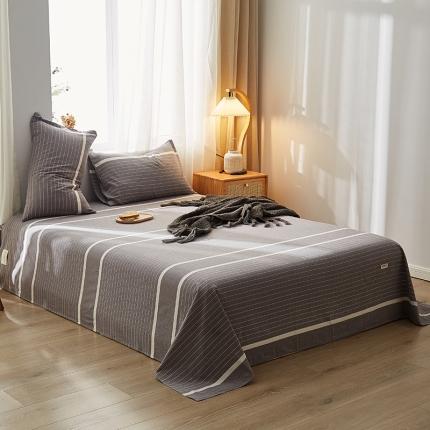 91家纺网 家纺一手货源 找家纺 （总）暖阳 2023新款全棉水洗棉单床单