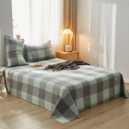 91家纺网 家纺一手货源 找家纺 （总）暖阳 2023新款全棉水洗棉单床单