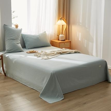 91家纺网 家纺一手货源 找家纺 （总）暖阳 2023新款全棉水洗棉单床单