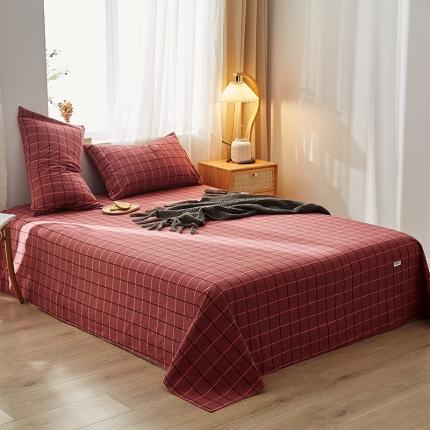 91家纺网 家纺一手货源 找家纺 （总）暖阳 2023新款全棉水洗棉单床单