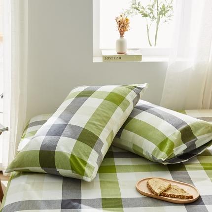 91家纺网 家纺一手货源 找家纺 （总）暖阳 2023新款全棉水洗棉单枕套