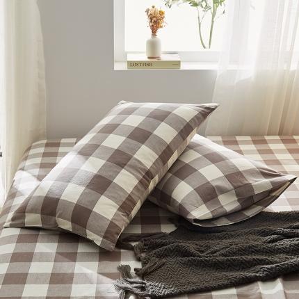 91家纺网 家纺一手货源 找家纺 （总）暖阳 2023新款全棉水洗棉单枕套