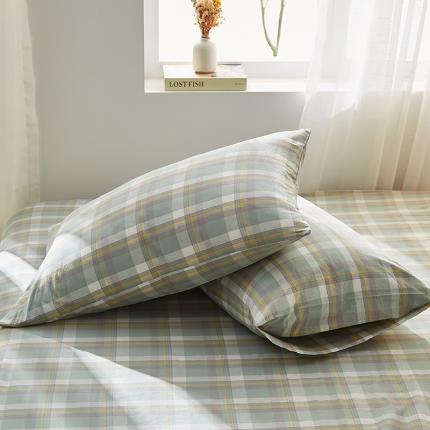 91家纺网 家纺一手货源 找家纺 （总）暖阳 2023新款全棉水洗棉单枕套