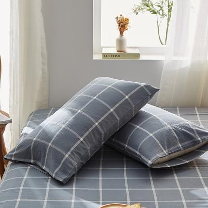 91家纺网 家纺一手货源 找家纺 （总）暖阳 2023新款全棉水洗棉单枕套