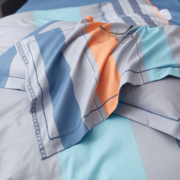 91家纺网 家纺一手货源 找家纺 金纱玉纺家纺 2023新款全棉大版印花13372四件套 莫比尔--兰