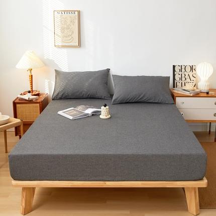 91家纺网 家纺一手货源 找家纺 （总）思诺羽 2024新款全棉水洗棉床笠