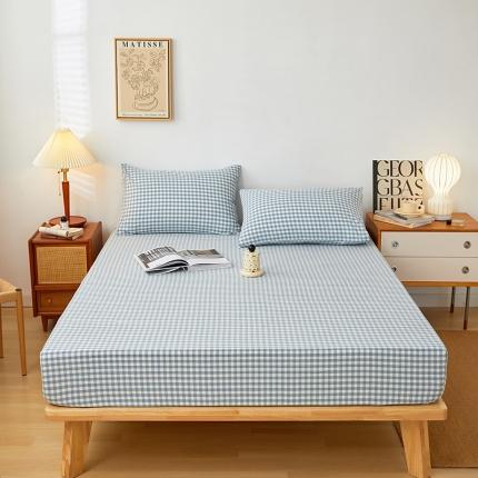 91家纺网 家纺一手货源 找家纺 （总）思诺羽 2024新款全棉水洗棉床笠