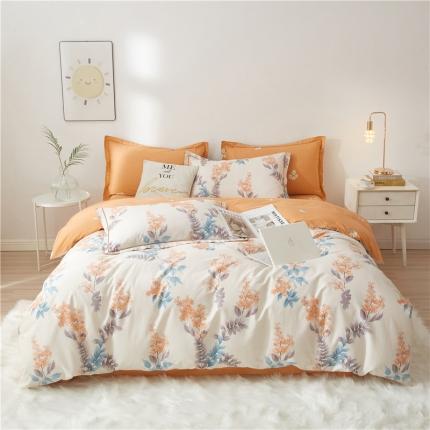 91家纺网 家纺一手货源 找家纺 （总）沐白家居 2023全棉13376全棉印花四件套