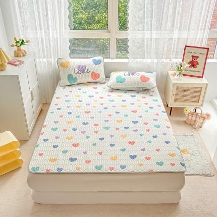 91家纺网 家纺一手货源 找家纺 （总） 佰亿莱 2024新款大版乳胶凉席三件套